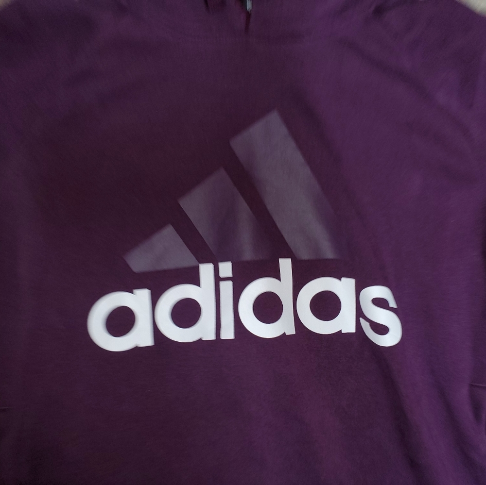 Adidas Performance Athletic Pull Over Sweatshirt - image 2
